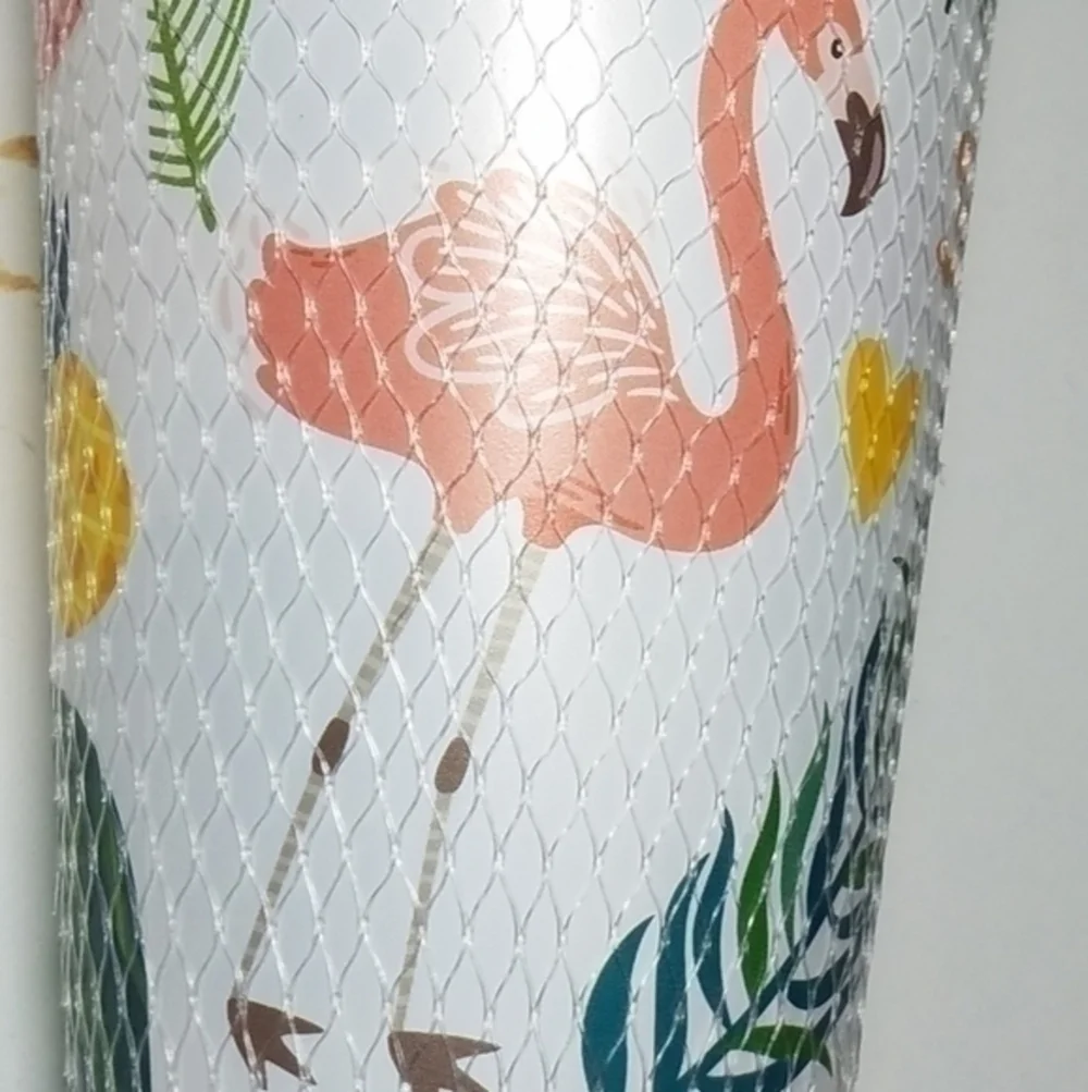 🛍Reusable Flamingo Ice Pops Cup Set